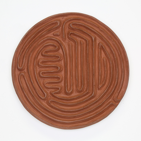 Labyrinth III by Ebitenyefa Baralaye, terracotta