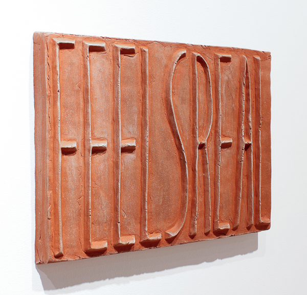 Feels Real by Ebitenyefa Baralaye, terracotta