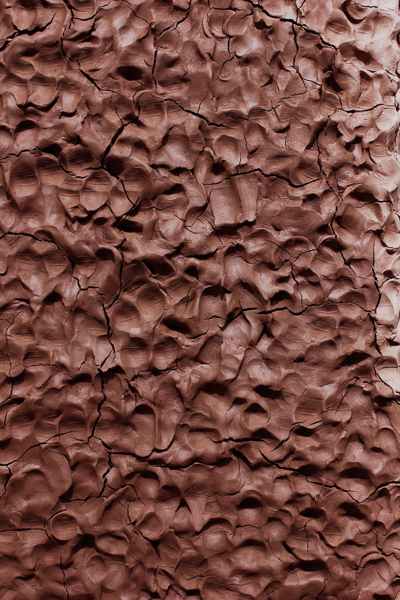 Impressions by Ebitenyefa Baralaye, plywood, clay