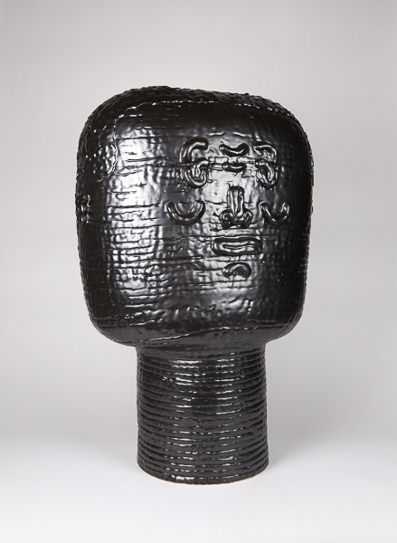 Big Head I by Ebitenyefa Baralaye, glazed stoneware
