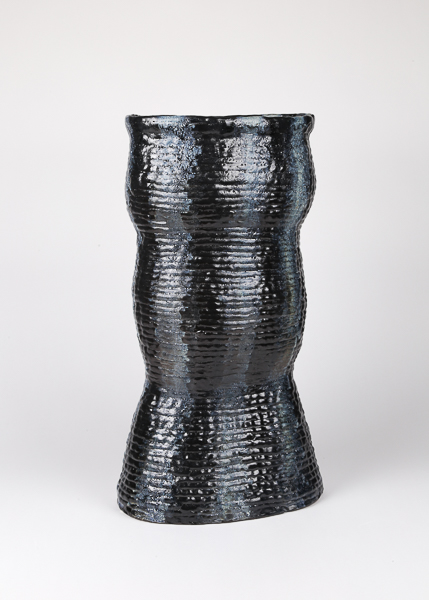 Vessel IV by Ebitenyefa Baralaye, glazed stoneware
