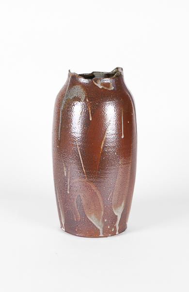 Untitled by Ebitenyefa Baralaye, wood-fired stoneware, slip