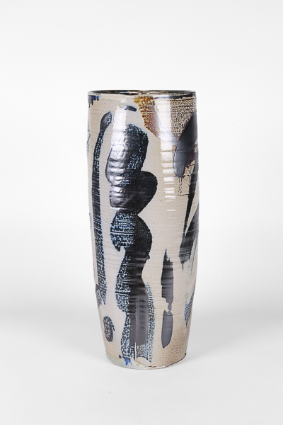 Untitled by Ebitenyefa Baralaye, wood-fired stoneware, slip
