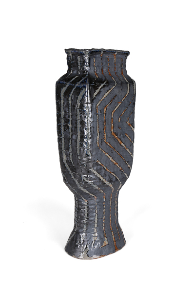 Untitled by Ebitenyefa Baralaye, soda-fired stoneware, slip