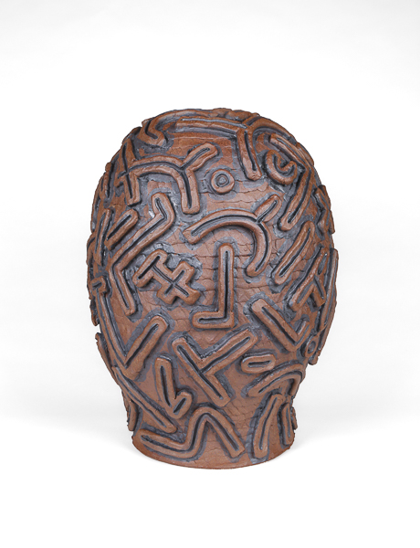 Invisible Man I by Ebitenyefa Baralaye, stoneware, glaze