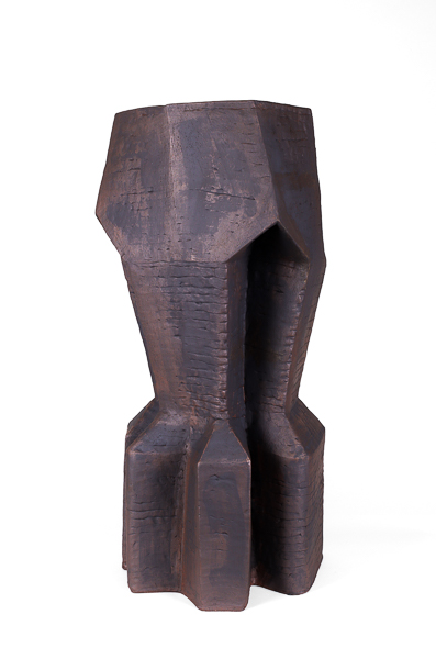 Post II by Ebitenyefa Baralaye, stoneware, slip