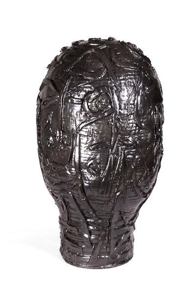 Akanza X by Ebitenyefa Baralaye, stoneware, glaze