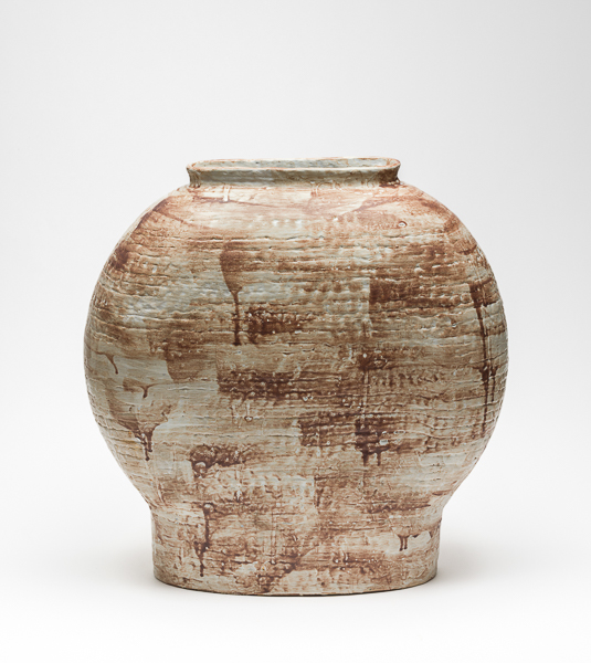 Moon Jar I by Ebitenyefa Baralaye, stoneware, glaze