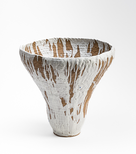 Arum Vessel by Ebitenyefa Baralaye, stoneware, glaze