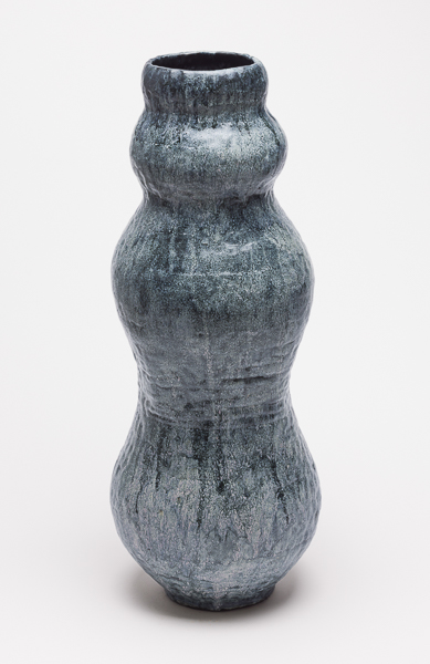 Imploded Vessel I by Ebitenyefa Baralaye, stoneware, glaze