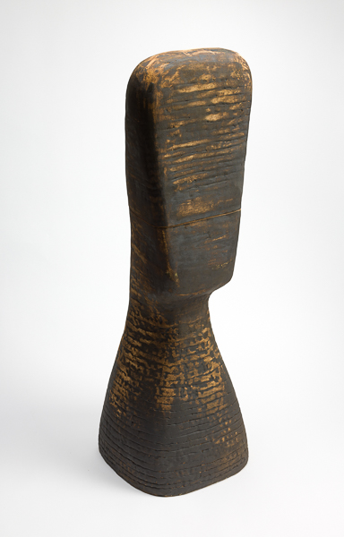 Sarcophagus I by Ebitenyefa Baralaye, stoneware, slip