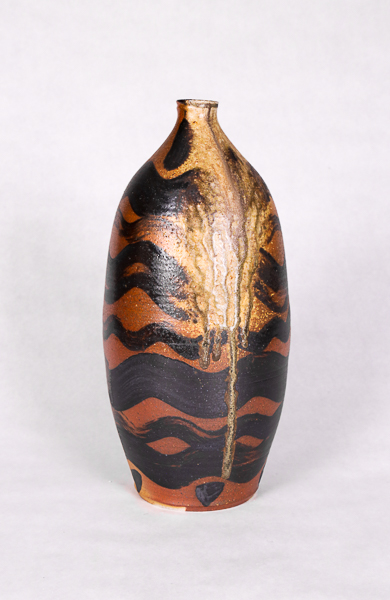 Igbi II by Ebitenyefa Baralaye, wood-fired stoneware
