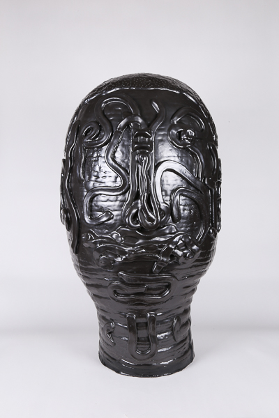 Akanza IV by Ebitenyefa Baralaye, glazed stoneware