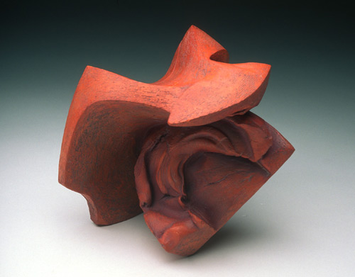 Trane by Ebitenyefa Baralaye, terracotta, iron-oxide
