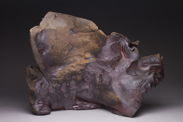 Akintoye by Ebitenyefa Baralaye, terracotta (anagama fired)