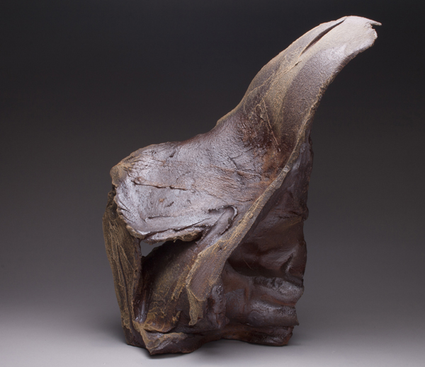 Ayomide by Ebitenyefa Baralaye, terracotta (anagama fired)