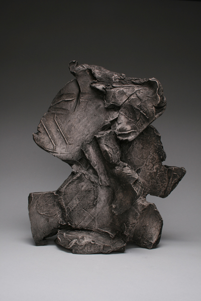 Kowareta by Ebitenyefa Baralaye, stoneware, wax patina