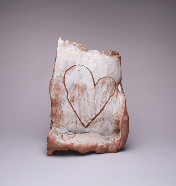 Hey Sunshine by Ebitenyefa Baralaye, stoneware, porcelain slip